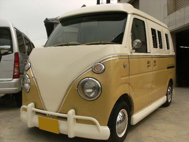 かわいい車ワーゲンバス仕様茨城県小美玉市K様｜製作実例